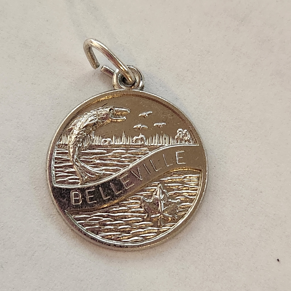 Rembrandt Sterling Silver Belleville Charm Pendant